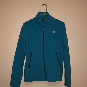 Blue Northface jacket